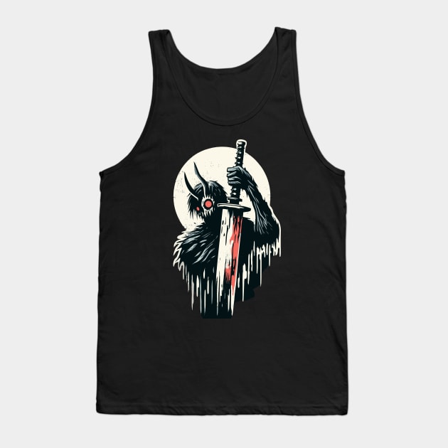 Dark warrior - original character Tank Top by Evgmerk